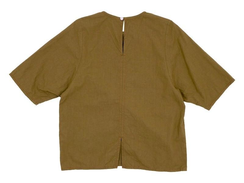 homspun ホームスパン　バルキーシーチングキャミソール　#ブラック homspun ホームスパン バルキーシーチング ダブルポケットSK