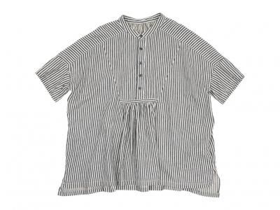 ordinary fits WIDE ATELIER SHIRTS BLACK STRIPE