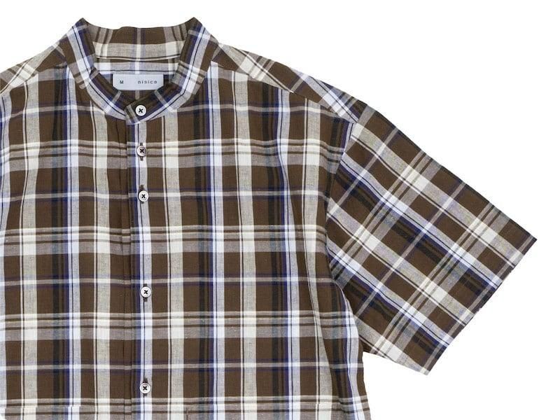 nisica 롼եåȥХɥ顼 BROWN CHECK