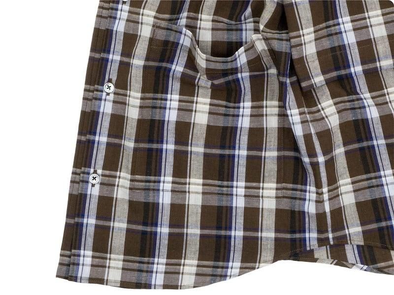 nisica 롼եåȥХɥ顼 BROWN CHECK