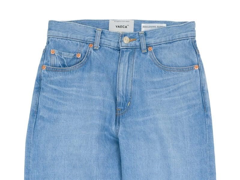 YAECA ǥ˥ 磻ɥȥ졼 11-11U LIGHT BLUE ̥ǥ