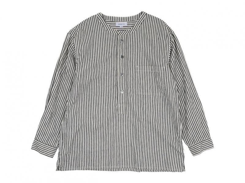 ordinary fits SLEEPING SHIRT BLACK STRIPE