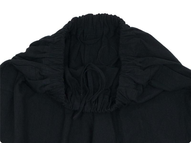 Atelier d'antan Baillieʥ٥꡼Khadi Cotton Pants BLACK