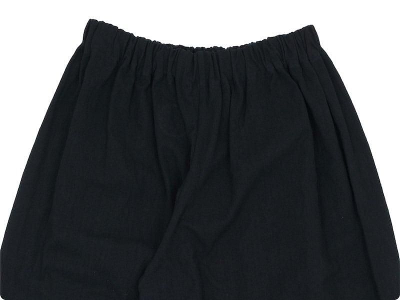 Atelier d'antan Baillieʥ٥꡼Khadi Cotton Pants BLACK