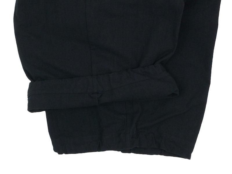 Atelier d'antan Baillieʥ٥꡼Khadi Cotton Pants BLACK