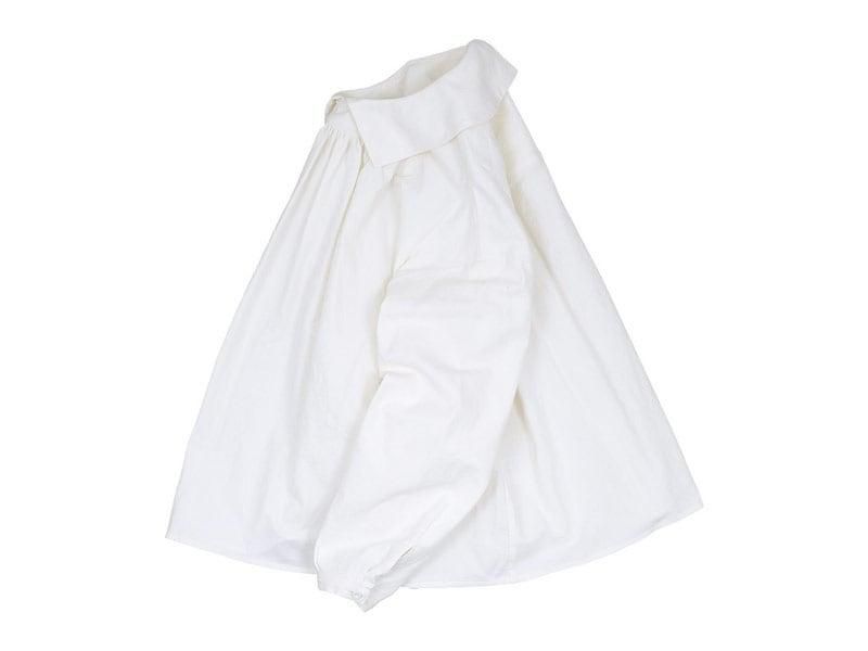 Atelier d'antan Amielʥߥ Cotton Shirts WHITE