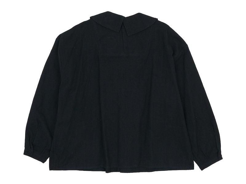 Atelier d'antan AmielʥߥCotton Shirts BLACK
