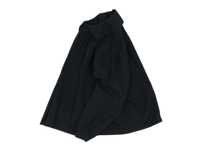 Atelier d'antan AmielʥߥCotton Shirts BLACK