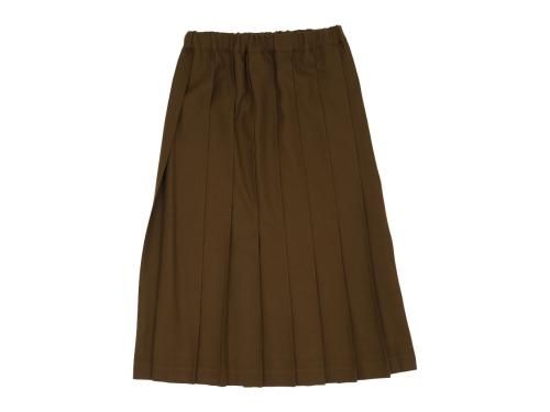 Charpentier de Vaisseau Brisa プリーツスカート Long Wool