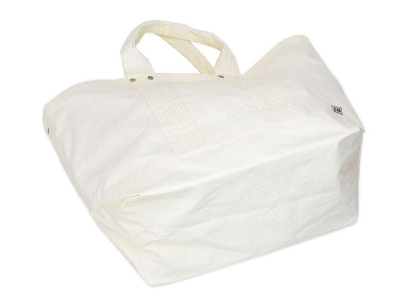ENDS and MEANS 2way tote bag nylon WHITE