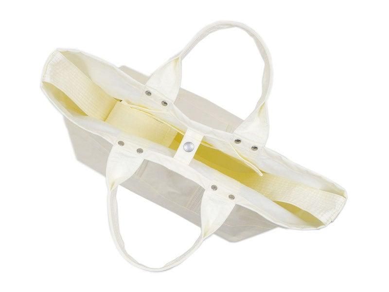 ENDS and MEANS 2way tote bag nylon WHITE