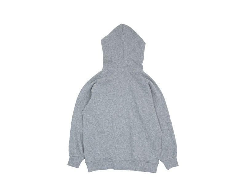 maillot raglan sweat pull parka TOP GRAY