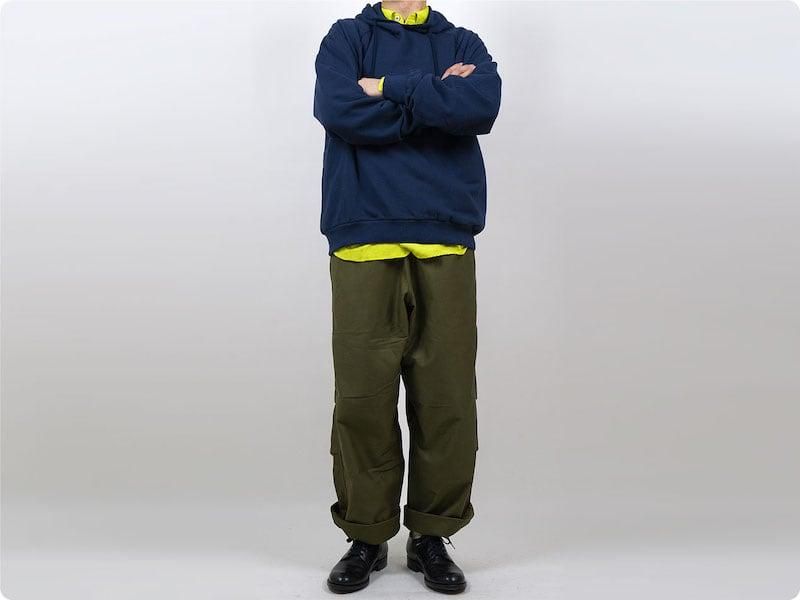 maillot raglan sweat pull parka NAVY
