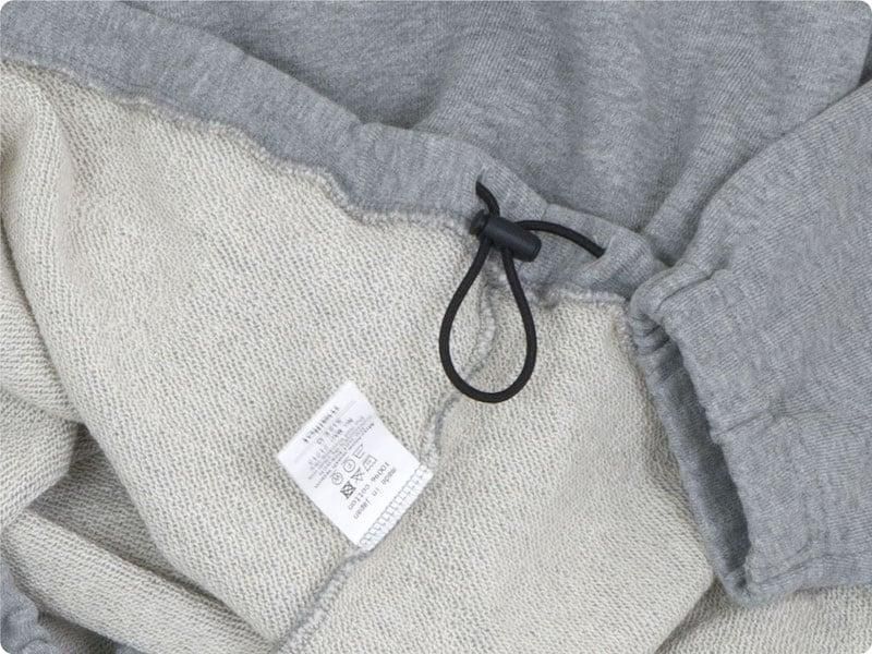 maillot snap henley sweat trainer TOP GRAY