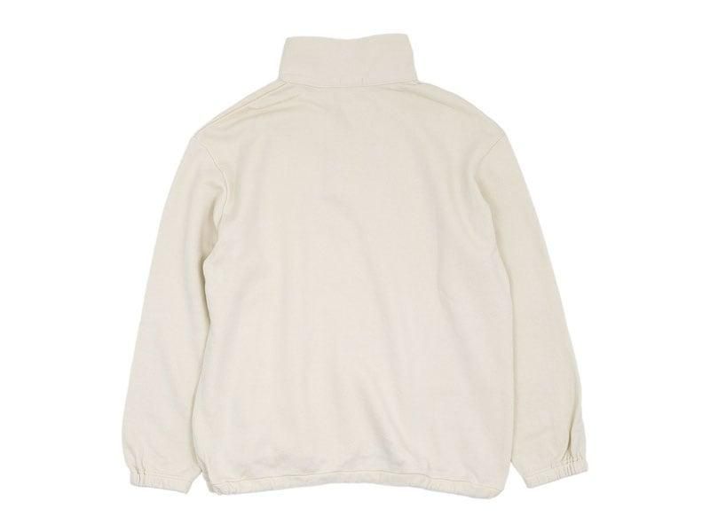 maillot snap henley sweat trainer ECRU