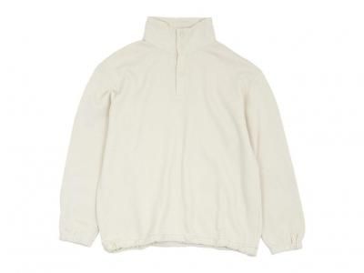 maillot snap henley sweat trainer ECRU