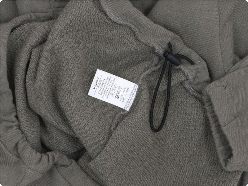 maillot snap henley sweat trainer GRAY