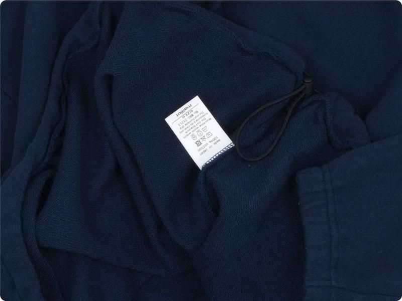 maillot snap henley sweat trainer NAVY