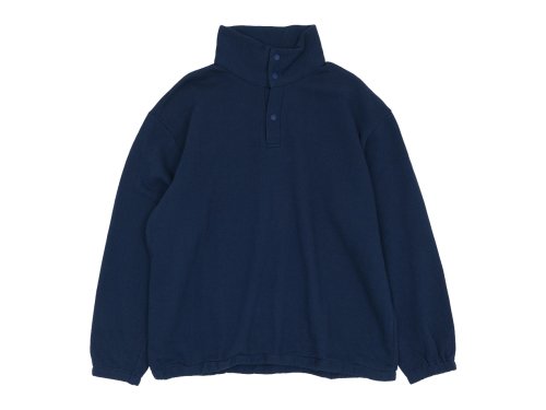 maillot snap henley sweat trainer NAVY