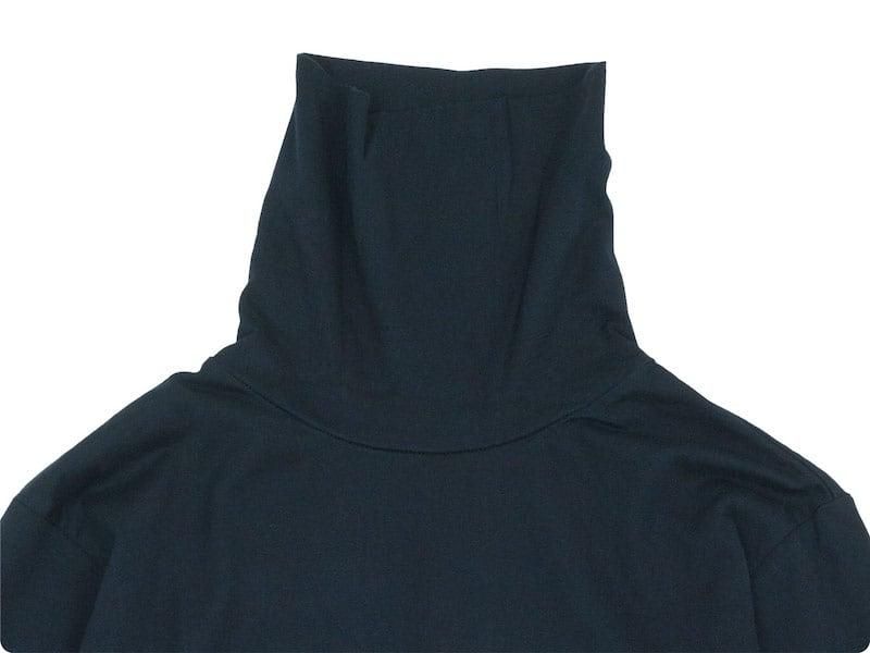 maillot mature turtle long-T BLACK
