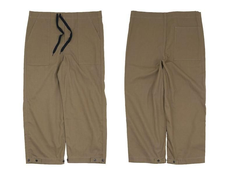 TUKI over pants 03khaki TUKI通販・取扱い rusk（ラスク）