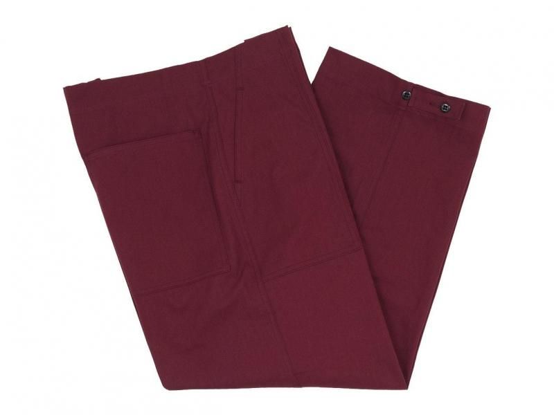 TUKI over pants 41maroon