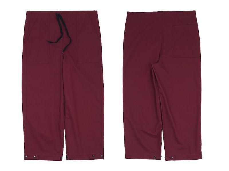 TUKI over pants 41maroon