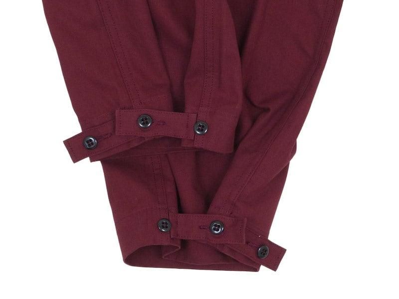 TUKI over pants 41maroon