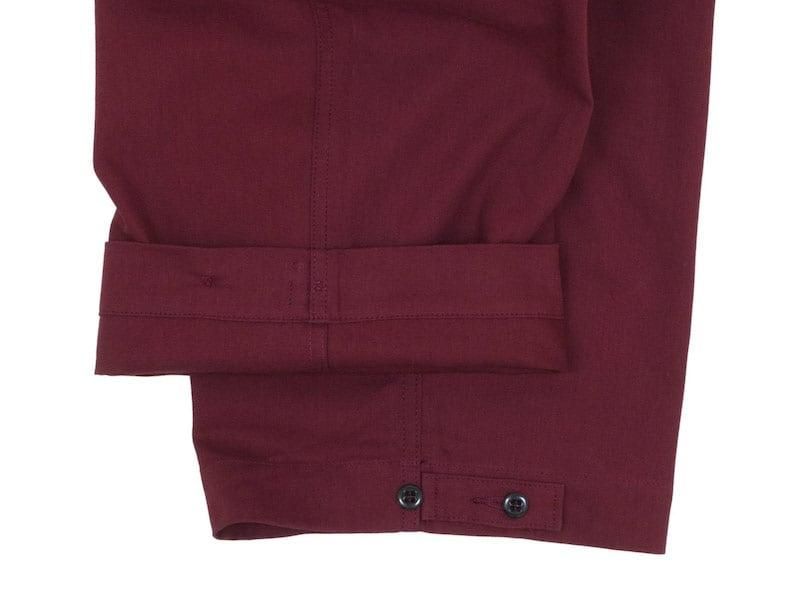 TUKI over pants 41maroon