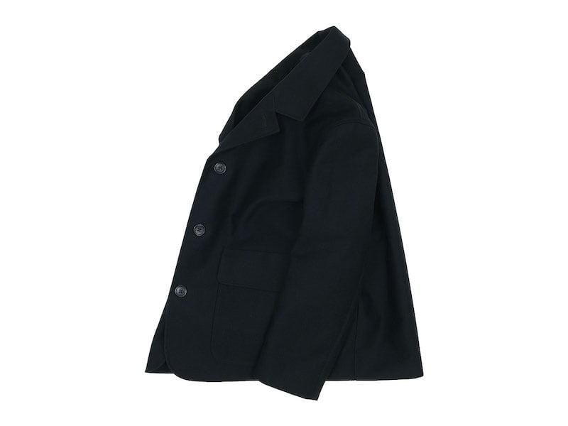 MARGARET HOWELL COMPACT COTTON MOLESKIN BLOUSON 10BLACK ̥󥺡