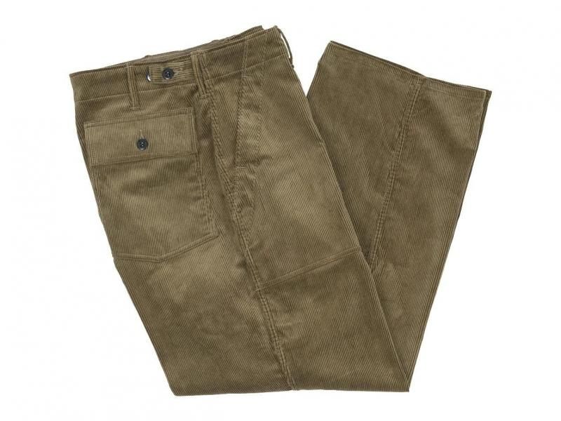 TUKI baker pants corduroy 03khaki