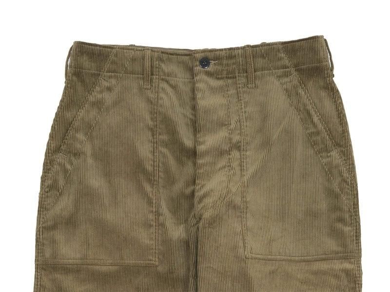 TUKI baker pants corduroy 03khaki