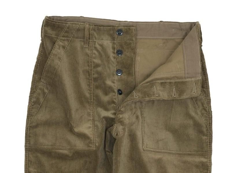 TUKI baker pants corduroy 03khaki