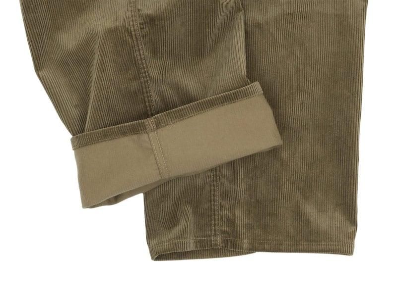 TUKI baker pants corduroy 03khaki