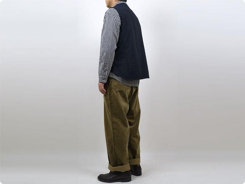 TUKI baker pants corduroy 03khaki