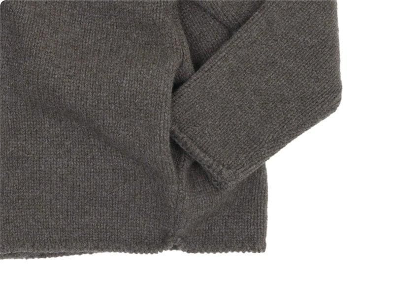 Atelier d'antan Degasʥɥ Wool Knit Cardigan BROWN