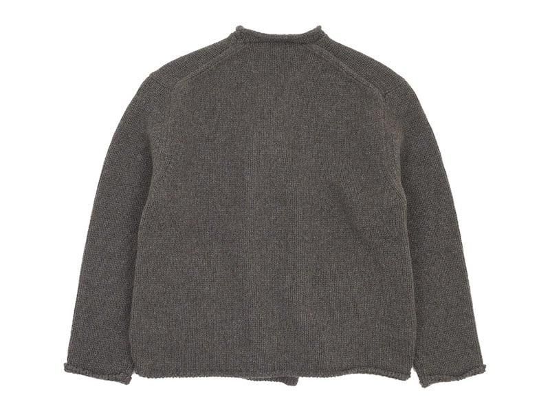 Atelier d'antan Degasʥɥ Wool Knit Cardigan BROWN
