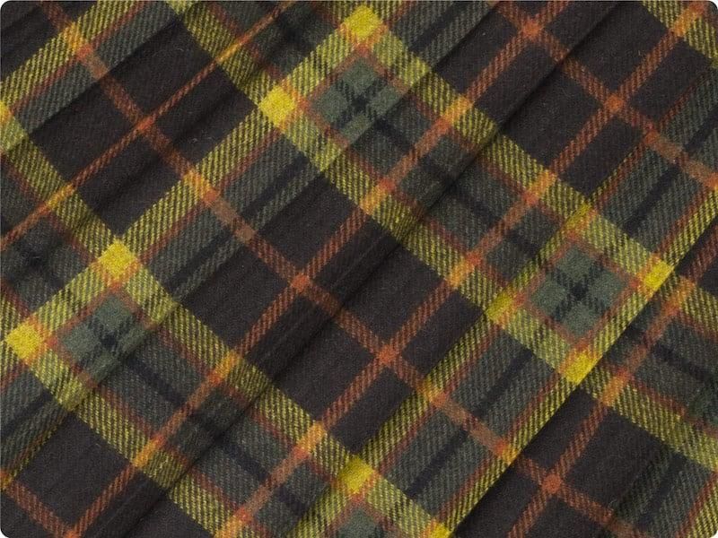 Charpentier de Vaisseau Bona O'neil of Dublin Tweed ץ꡼ĥ DARK BROWN x YELLOW CHECK
