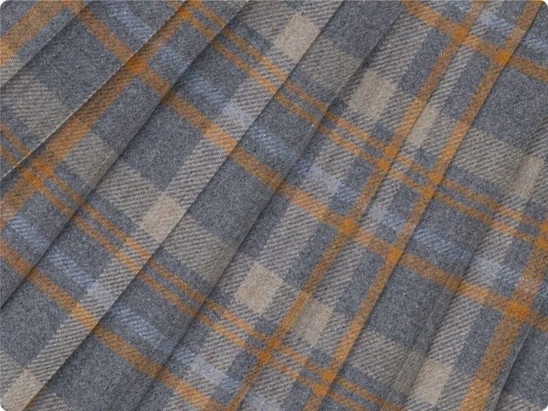 Charpentier de Vaisseau Bride O'neil of Dublin Tweed ץ꡼ĥ Long LIGHT GRAY x ORANGE CHECK