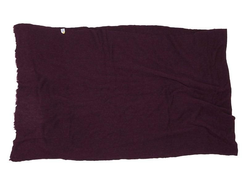 Atelier d'antan Delaunayʥɥ͡ Cashmere Stole WINE