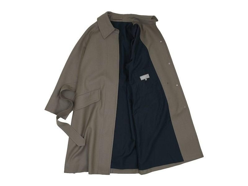 MARGARET HOWELL SATIN WOOL TWILL COAT 043STONE ̥ǥ