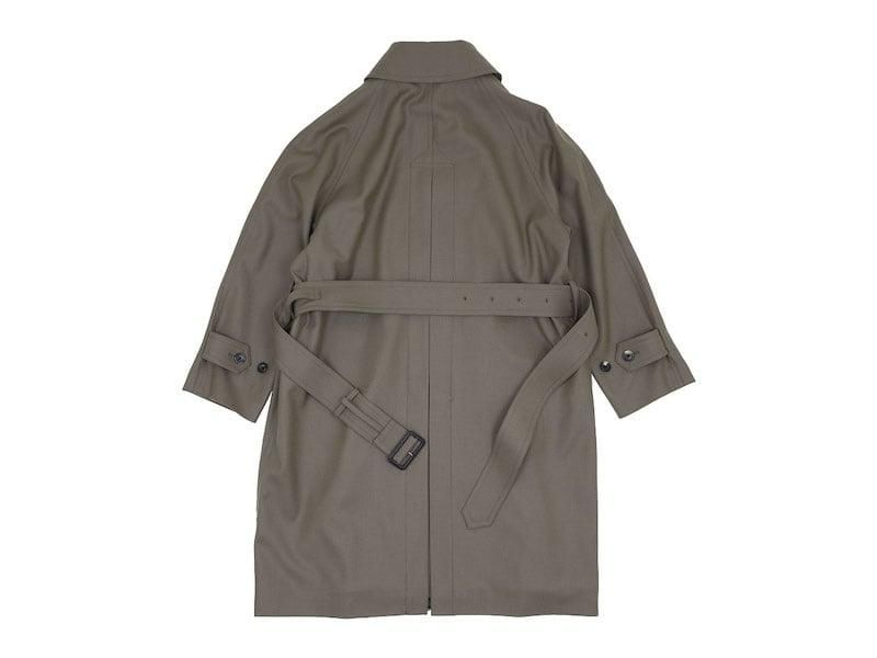MARGARET HOWELL SATIN WOOL TWILL COAT 043STONE ̥ǥ