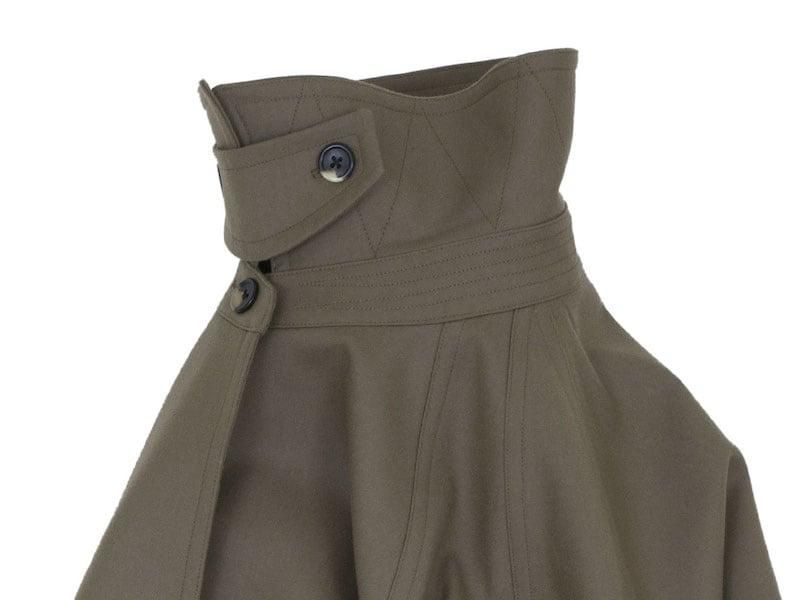 MARGARET HOWELL SATIN WOOL TWILL COAT 043STONE ̥ǥ