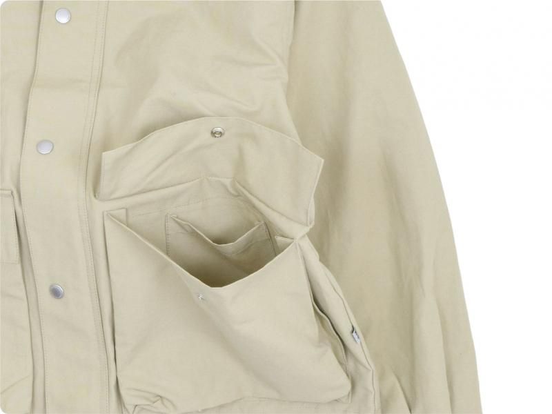 ENDS and MEANS Sanpo Jacket BEIGE