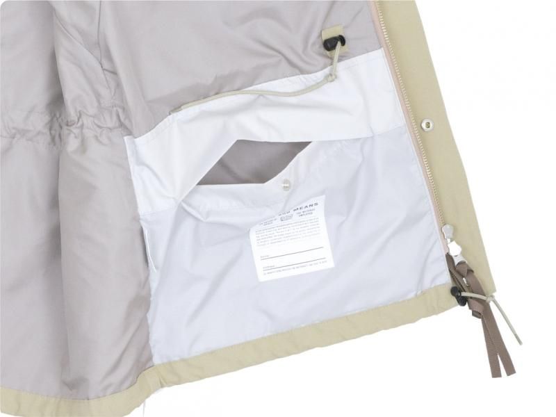 ENDS and MEANS Sanpo Jacket BEIGE