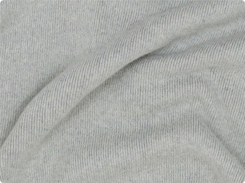 YAECA WOOL-LIKE COTTON RIB CREW NECK L/S GRAY ̥󥺡