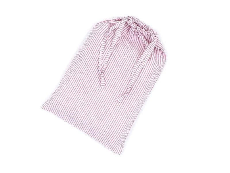 homspun コットンオックス パジャマ（巾着付き） ホワイト x