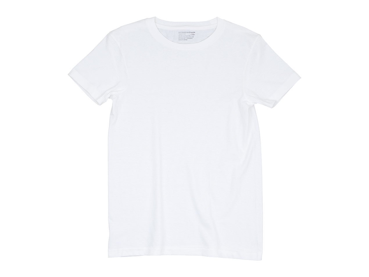 YAECA LIKE WEAR Tシャツ WHITE【23001】