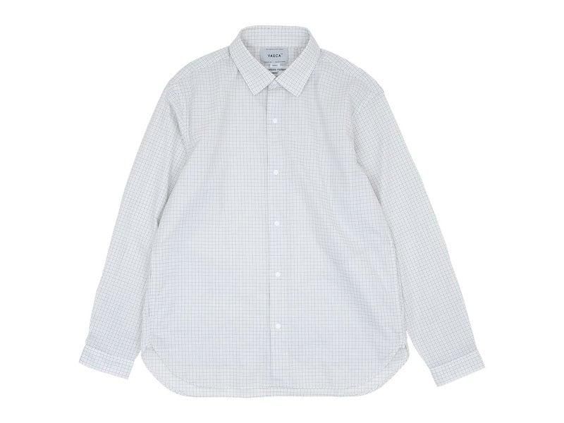 YAECA コンフォートシャツ リラックスロング TATTERSALL-CH