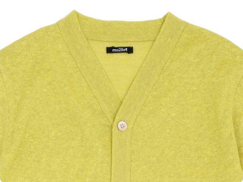 maillot mature summer cardigan LEMON